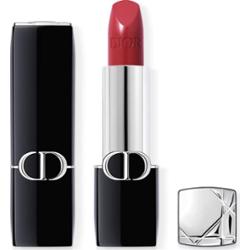 DIOR Rouge Dior szminka trwała flakon napełnialny odcień 525 Chérie Satin 3.5 g