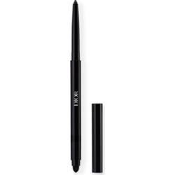 DIOR Diorshow Stylo - Wodoodporna kredka do powiek - 24-godzinna trwałość - Intensywne odcienie Eyelinery 0,2 g 091 Matte Black