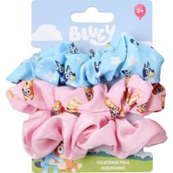 Disney Bluey Scrunchies satynowa gumka dla dzieci 3y+ 3 szt.