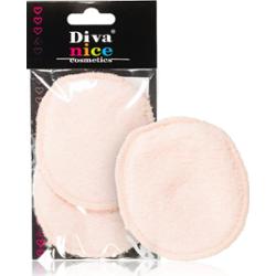 Diva & Nice Cosmetics Accessories Face waciki do demakijażu 2 szt.