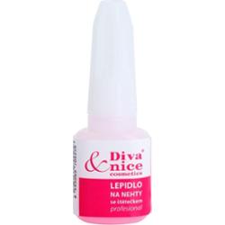Diva & Nice Cosmetics Accessories Nails klej do paznokci z pędzelkiem 7 g