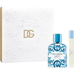 Dolce&Gabbana Light Blue Capri In Love Pour Homme Gift Set zestaw upominkowy dla mężczyzn