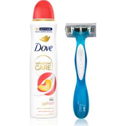 Dove Advanced Care Go Fresh Peach & White Blossom wygodne opakowanie
