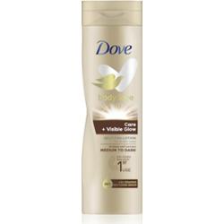 Dove Care & Visible Glow mleczko samoopalające odcień Dark 250 ml
