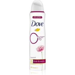 Dove 0% ALU Rose and Jasmine dezodorant w sprayu bez aluminium Rose 150 ml