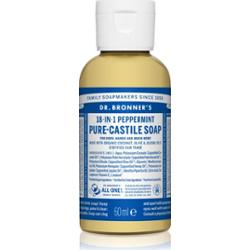 Dr. Bronner’s Peppermint uniwersalne mydło w płynie 60 ml