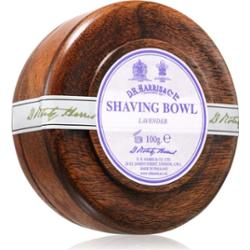 D.R. Harris Shawing Bowl Mahogany wood mydło do golenia Lavender 100 g