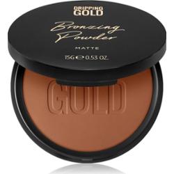 Dripping Gold Luxury Tanning Bronzing Powder kompaktowy puder brązujący do ciała i twarzy odcień Matte 15 g