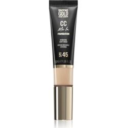 Dripping Gold CC Me In lekki podkład SPF 45 odcień Porcelain 01 32 ml