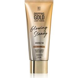 Dripping Gold Glowing Steady krem samoopalający do stopniowego opalania Light - Medium 200 ml