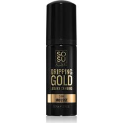 Dripping Gold Luxury Tanning Mousse pianka samoopalająca odcień Dark 150 ml