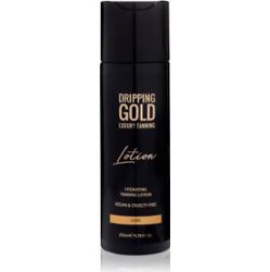 Dripping Gold Luxury Tanning Lotion nawilżające mleczko samoopalające do uzyskania intensywnej opalenizny odcień Dark 200 ml