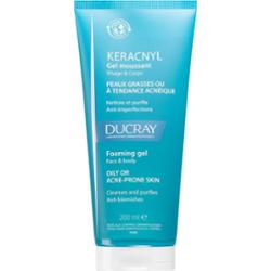 Ducray Keracnyl Foaming gel pieniący się żel myjący do skóry tłustej ze skłonnością do trądziku 200 ml
