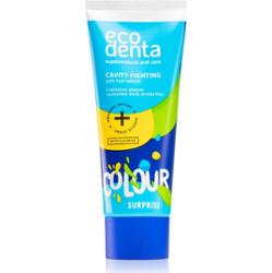 Ecodenta Colour Surprise pasta do zębów dla dzieci przeciw próchnicy 75 ml