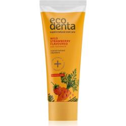 Ecodenta Green Wild Strawberry Flavoured pasta do zębów dla dzieci bez fluoru 75 ml