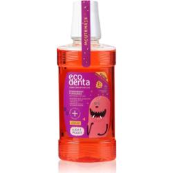 Ecodenta Super + odświeżający płyn do płukania jamy ustnej dla dzieci smak Strawberry 250 ml