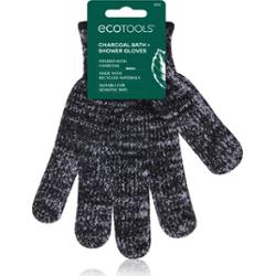 EcoTools Charcoal Bath Infused Gloves rękawiczki do peelingu 2 szt.