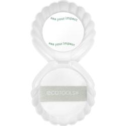 EcoTools Sea Gems Pearl Puff + Case lusterko kosmetyczne z puszkiem 1 szt.