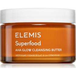 Elemis Superfood AHA Glow Cleansing Butter oczyszczająca maseczka do twarzy z efektem rozjaśniającym 90 ml