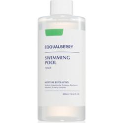 EQQUALBERRY Swimming Pool Toner tonik nawilżający z efektem złuszczającym 300 ml