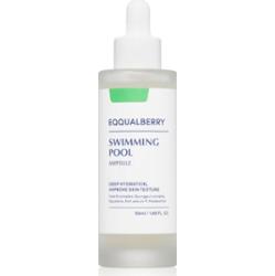 EQQUALBERRY Swimming Pool Ampoule serum intensywnie nawilżające o działaniu uspokajającym 50 ml