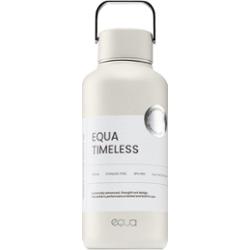 Equa Timeless butelka na wodę ze stali nierdzewnej mała kolor Off White 600 ml