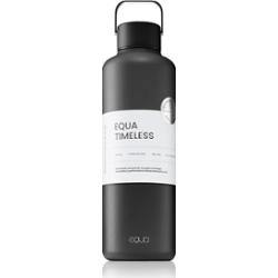 Equa Timeless butelka na wodę ze stali nierdzewnej kolor Dark 1000 ml
