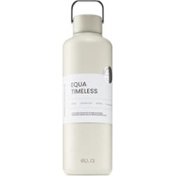 Equa Timeless butelka na wodę ze stali nierdzewnej kolor Off White 1000 ml