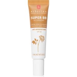 Erborian Super BB Covering Care-Cream krem BB dla nieskazitelnej cery, przywracający skórze jednolity koloryt małe opakowanie odcień Caramel 15 ml