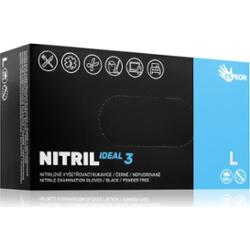 Espeon Nitril Ideal3 Examination Gloves Blue rękawiczki diagnostyczne i ochronne nitrylowe bezpudrowe rozmiar L 100 szt.