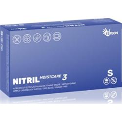 Espeon Nitril Moistcare3 Dark Blue rękawiczki nitrylowe bezpudrowe o działaniu nawilżającym rozmiar S 2x50 szt.