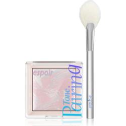 espoir Tone Pairing Highlighter rozświetlacz do twarzy i okolic oczu z pędzelkiem odcień Pink Marine 9.6 g