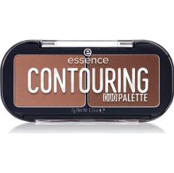 essence CONTOURING DUO PALETTE paletka do konturowania twarzy odcień 20 Darker Skin 7 g