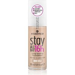 essence Stay ALL DAY 16h podkład wodoodporny odcień 30 Soft Sand 30 ml