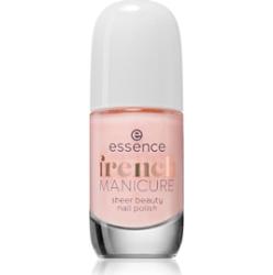 essence French MANICURE lakier do paznokci odcień 01 - peach please! 8 ml