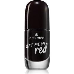 essence Gel Nail Colour lakier do paznokci odcień 72 LEFT ME ON red 8 ml