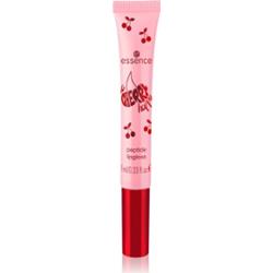 essence SO CHERRY happy błyszczyk do ust z peptydami odcień 02 Cherry, Cherry Baby! 10 ml