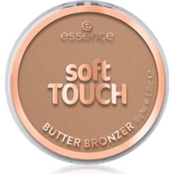 essence Soft Touch pudrowy bronzer z matowym wykończeniem odcień 10 whipped buttercup 10 g