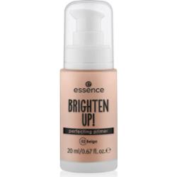 essence BRIGHTEN UP! Perfecting Primer baza pod makijaż w płynie pod podkład odcień 02 Beige 20 ml