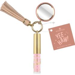 essence YEE HAW! błyszczyk do ust z połyskiem na klucze odcień 01 Boots, Hat, Go! 1.5 ml