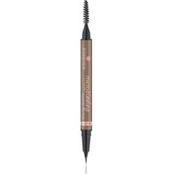 essence Microblading kredka do brwi z pędzelkiem odcień 03 Neutral Brown 0.6 ml