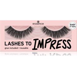 essence LASHES TO IMPRESS sztuczne rzęsy dla większej objętości i efektu gęstszych rzęs 09 Big Lash Crush 1 para