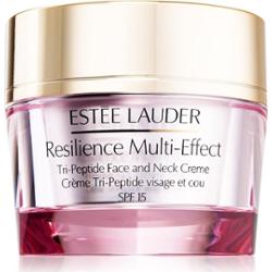 Estée Lauder Resilience Multi-Effect Tri-Peptide Face and Neck Creme SPF 15 krem intensywnie odżywiający do cery normalnej i mieszanej SPF 15 50 ml