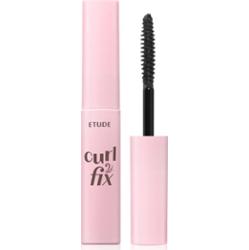 ETUDE Curl Fix Mascara Mini wodoodporny tusz do rzęs nadający objętość i podkręcający rzęsy odcień 02 Brown 4 g