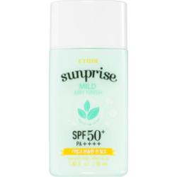 ETUDE Sunprise Mild Airy Finish mineralny fluid ochronny do twarzy SPF 50+ 55 ml