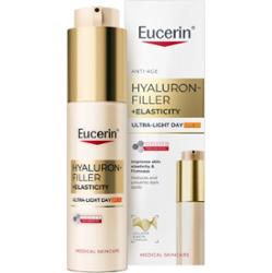 Eucerin Hyaluron-Filler + Elasticity lekki krem na dzień SPF 50 50 ml