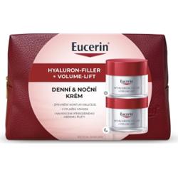 Eucerin Hyaluron-Filler + Volume-Lift świąteczny zestaw prezentowy do ujędrniania i liftingu skóry twarzy