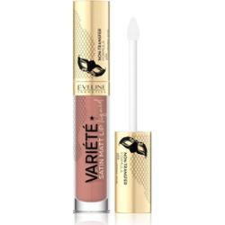 Eveline Cosmetics Variété pomadka w płynie o matowym wykończeniu odcień 01 Caramel Cake 4,5 ml