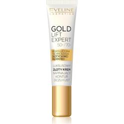 Eveline Cosmetics Gold Lift Expert krem wygładzający okolice oczu i usta 15 ml