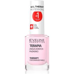 Eveline Cosmetics Nail Therapy Professional lakier wzmacniający do słabych i zniszczonych paznokci z keratyną 12 ml